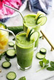 Cucumber Tropical Green Smoothie